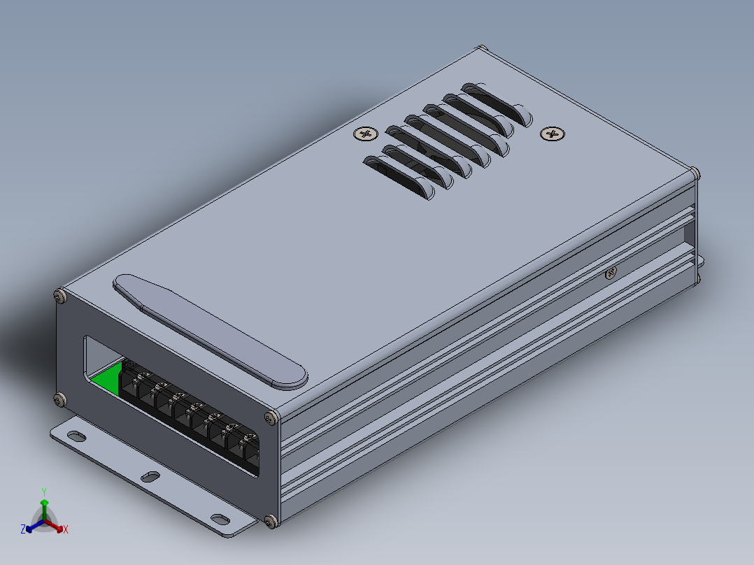 电源(20)正等轴测图