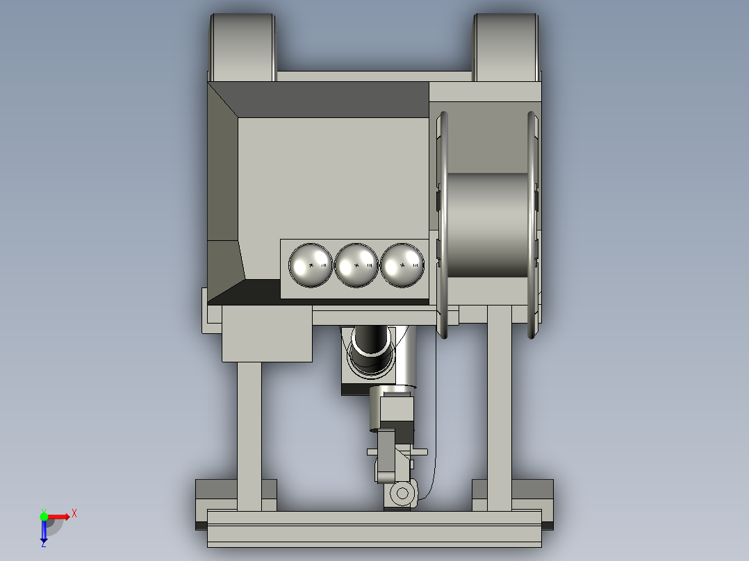 B3003655-车辆、地下采矿设备、船舶和前端装载机俯视图