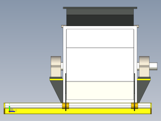 B2004840-37 千瓦锤式破碎机左视缩略图