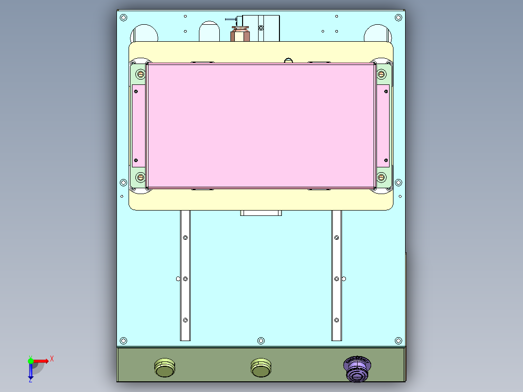 ZJ-1060 小型电机定子压装设备俯视图