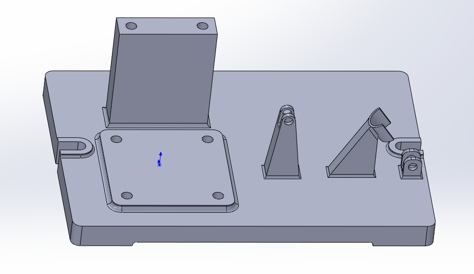 三元转子泵泵体的钻Φ15孔夹具设计及机械加工工艺装备含SW三维及非标6张CAD图