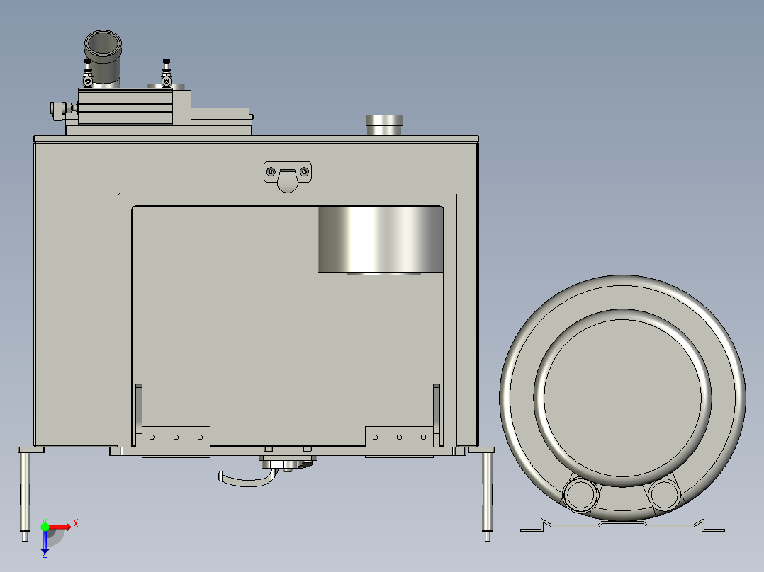 f01ae00021-d40100废料箱俯视图