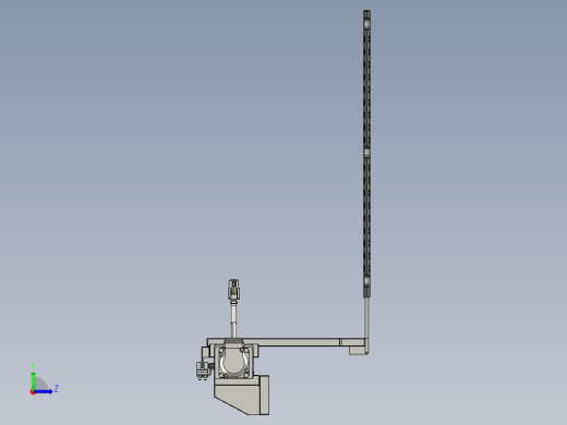 拉料模组左视缩略图