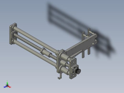镜向tray盘升降台丝杆模组-V20-V20