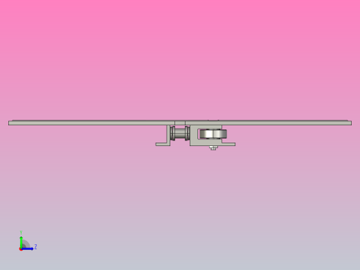 1873AFH-K1600-AZ3-C1扣链式防滑螺旋链板(含轴承)左视缩略图