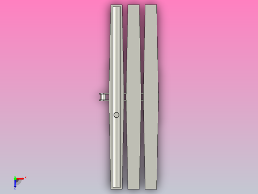 1873AFH-K1600-AZ3-C1扣链式防滑螺旋链板(含轴承)俯视缩略图