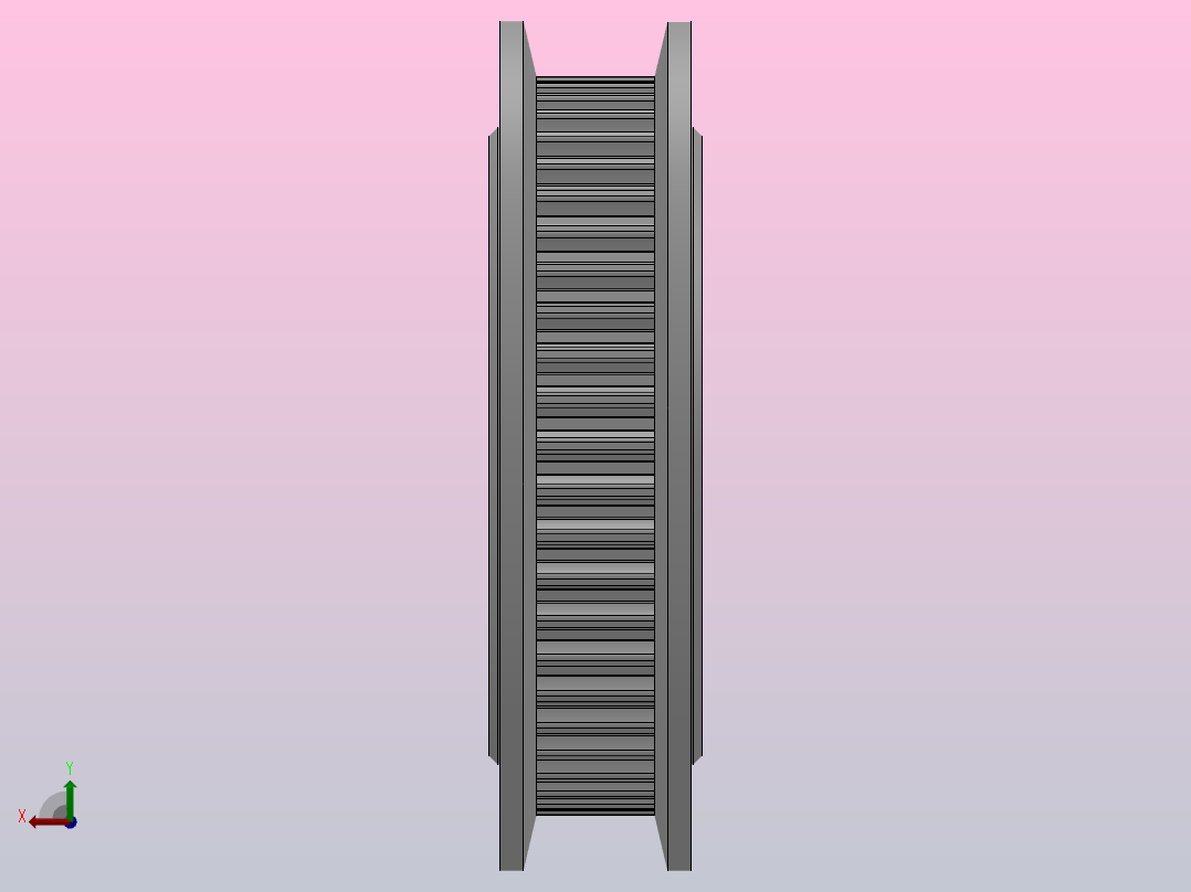 标准型半圆弧形齿同步带轮S2M型_SS2MHC-50-4-dc10-A后视图