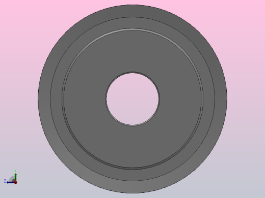 标准型半圆弧形齿同步带轮S2M型_SS2MHC-50-4-dc10-A右视缩略图