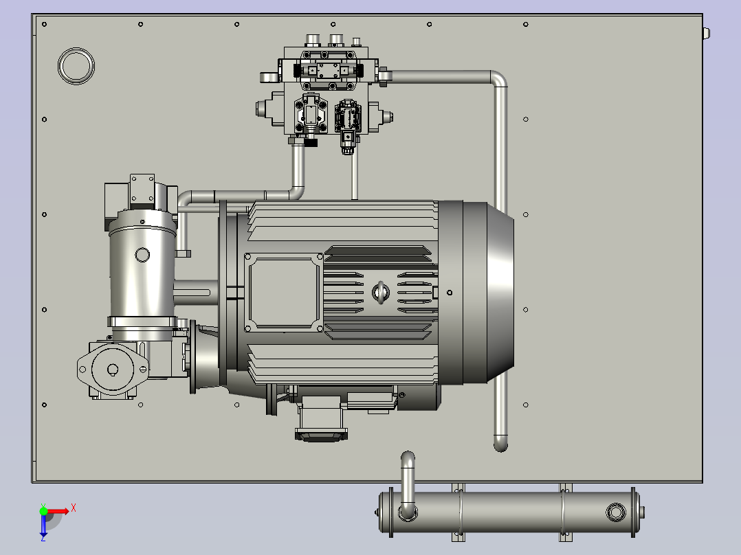 200-40双泵俯视图