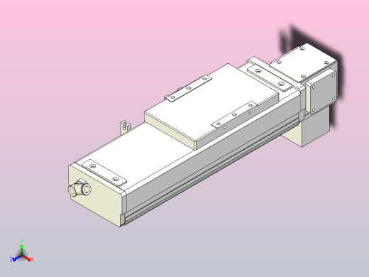 MCB10无尘皮带滑台[MCB10-L32-100-LD-100W-C3]