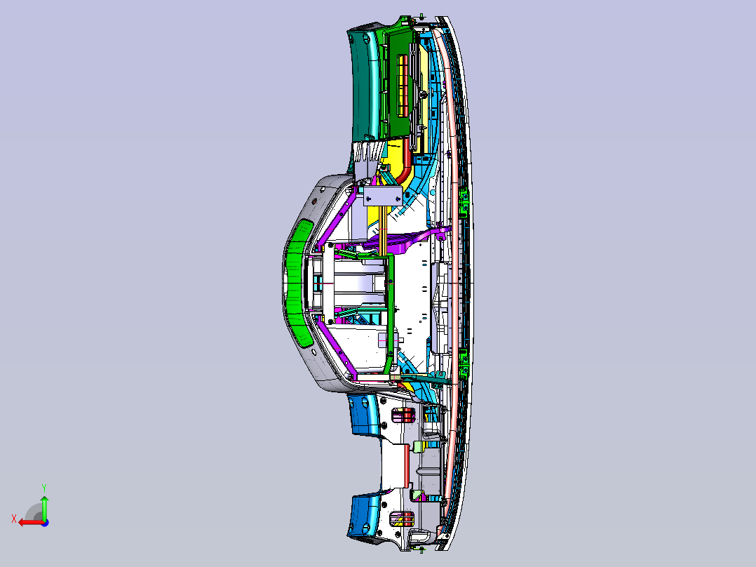 梅赛德斯Arocs – 驾驶室部分后视图