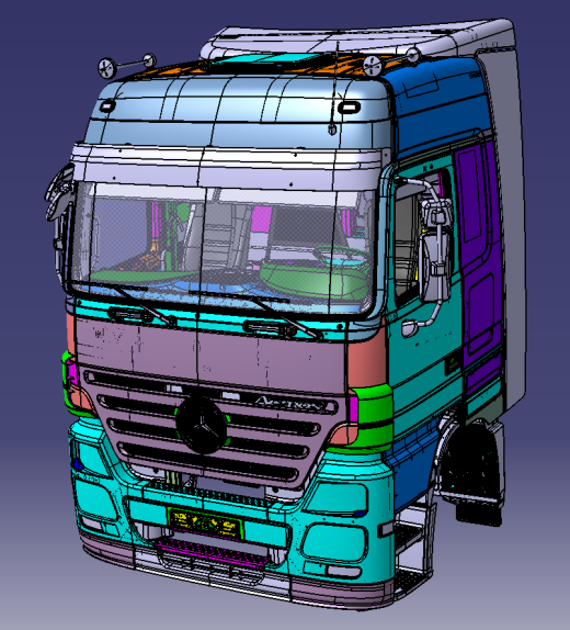 梅赛德斯Arocs – 驾驶室部分缩略图
