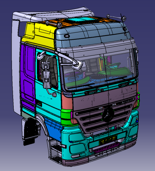 梅赛德斯Arocs – 驾驶室部分缩略图