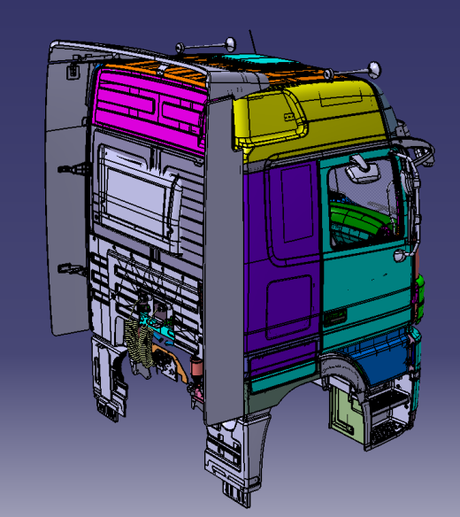 梅赛德斯Arocs – 驾驶室部分缩略图