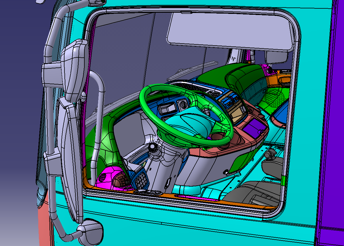 梅赛德斯Arocs – 驾驶室部分