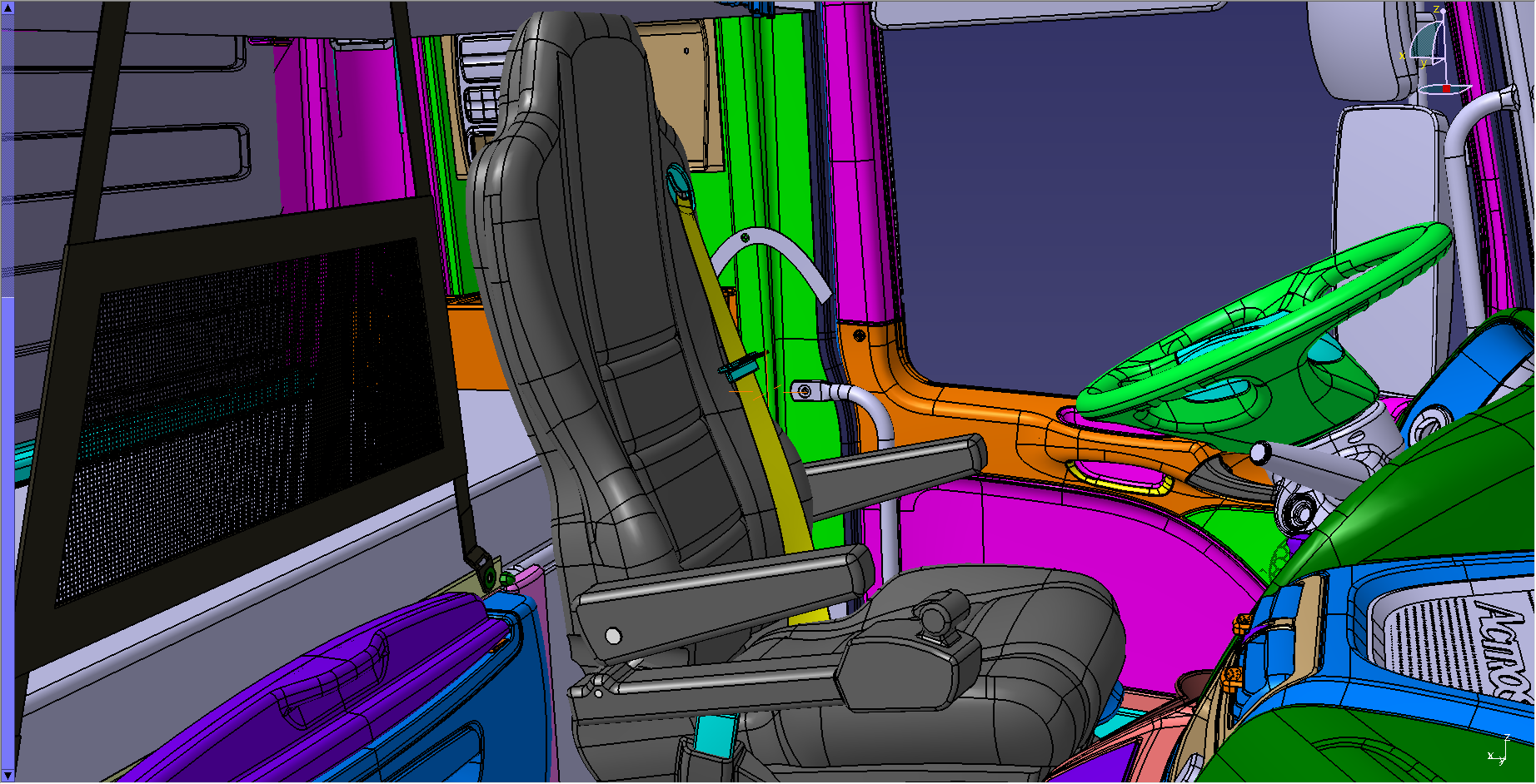 梅赛德斯Arocs – 驾驶室部分