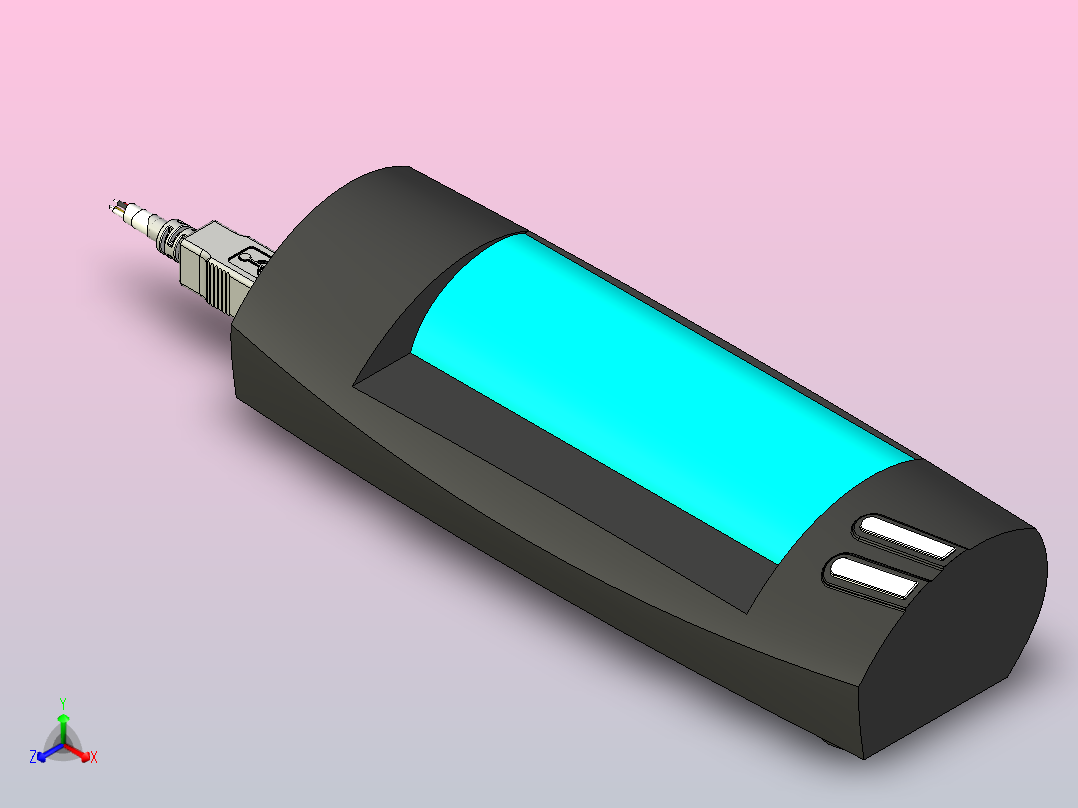 身份证扫描仪Plustek S602主视图
