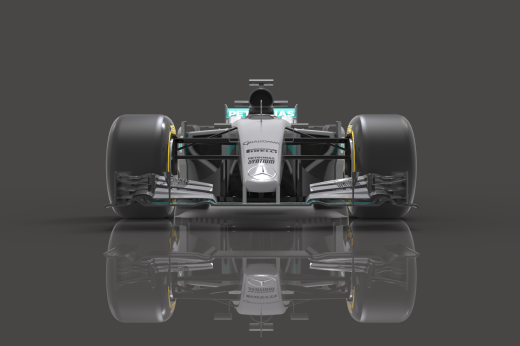 梅赛德斯W07混合动力F1赛车 sw21缩略图