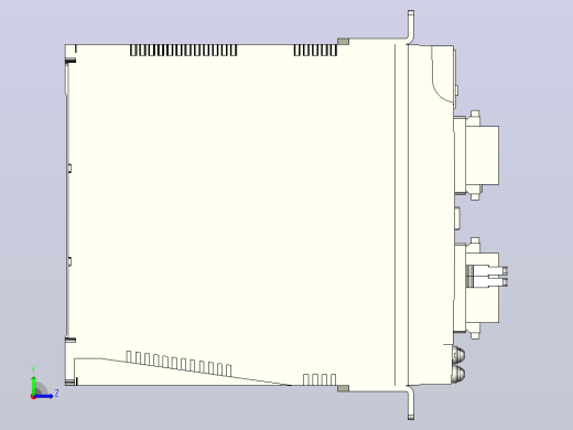 松下伺服电机驱动器MATSUSHITA_MDDLT45SF左视缩略图
