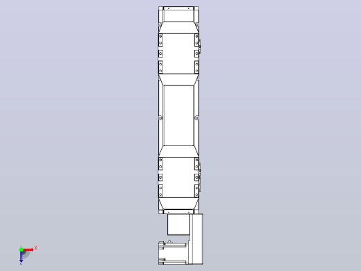 皮带直线轴双滑块型TPA-GCBS-150-P80-L100-QR-M75-N3俯视缩略图