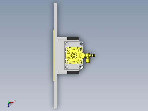 双位置卷帘门俯视缩略图