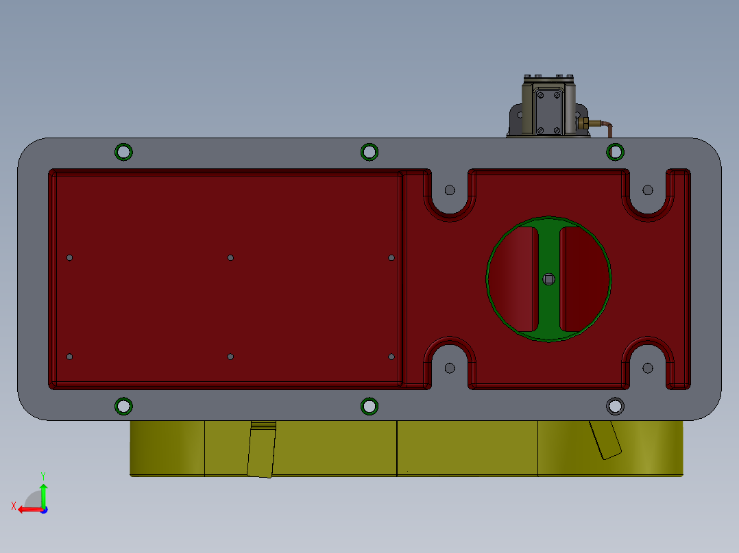 气举提升装置设计及仿真【带三维图】300后视图