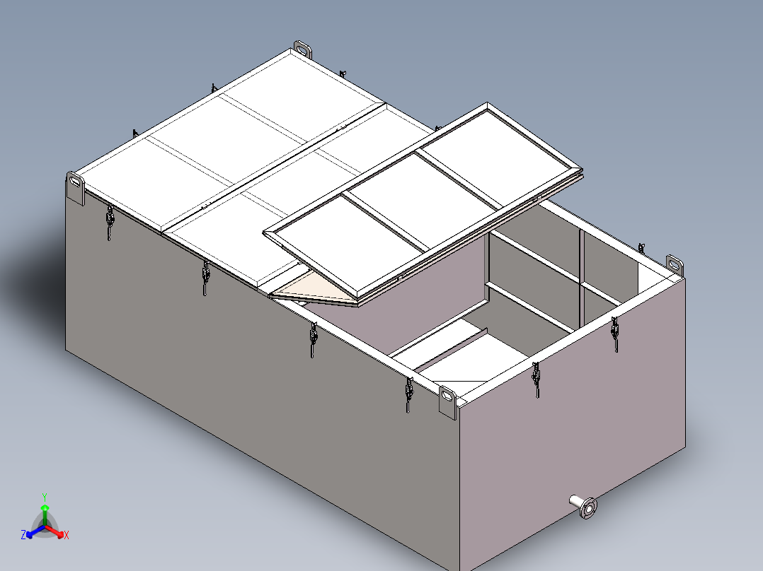 水箱 （实际应用）钣金和焊件