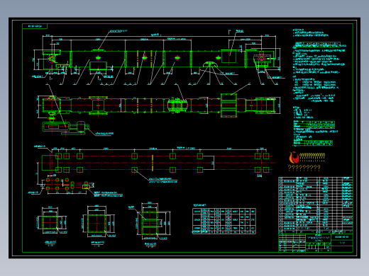 MS400埋刮板输送机详图