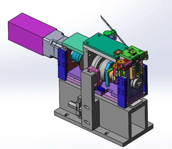 E270 RF天线凸轮打端子机构部分