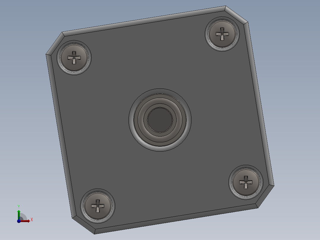 步进电机前视图