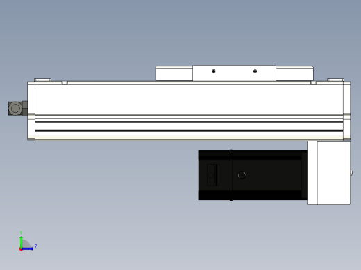 Toyo东佑达直线模组-ECH14-100-BM-200W+煞車左视缩略图