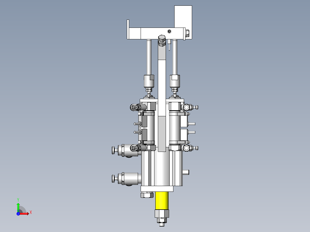 常用机械结构 (355)前视图