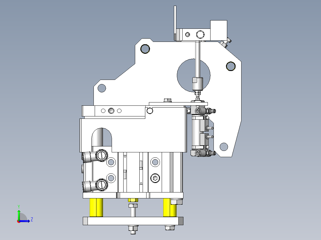常用机械结构 (355)左视图
