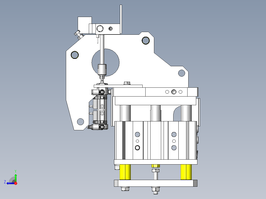 常用机械结构 (355)右视图