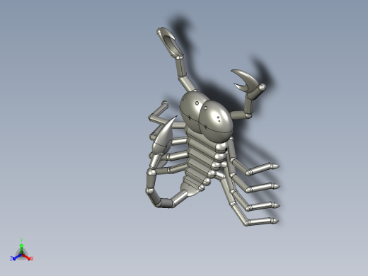 蝎子机器人设计