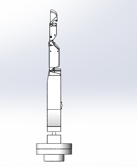 仿生机器人手掌3d图纸仿真模拟机器人仿生右手关节手掌sw三维模型