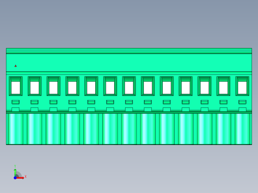 DEGSON 2EDG 系列 5.08mm 可插拔接线端子组-2EDGKB-5.08-13P-14-00AH前视缩略图