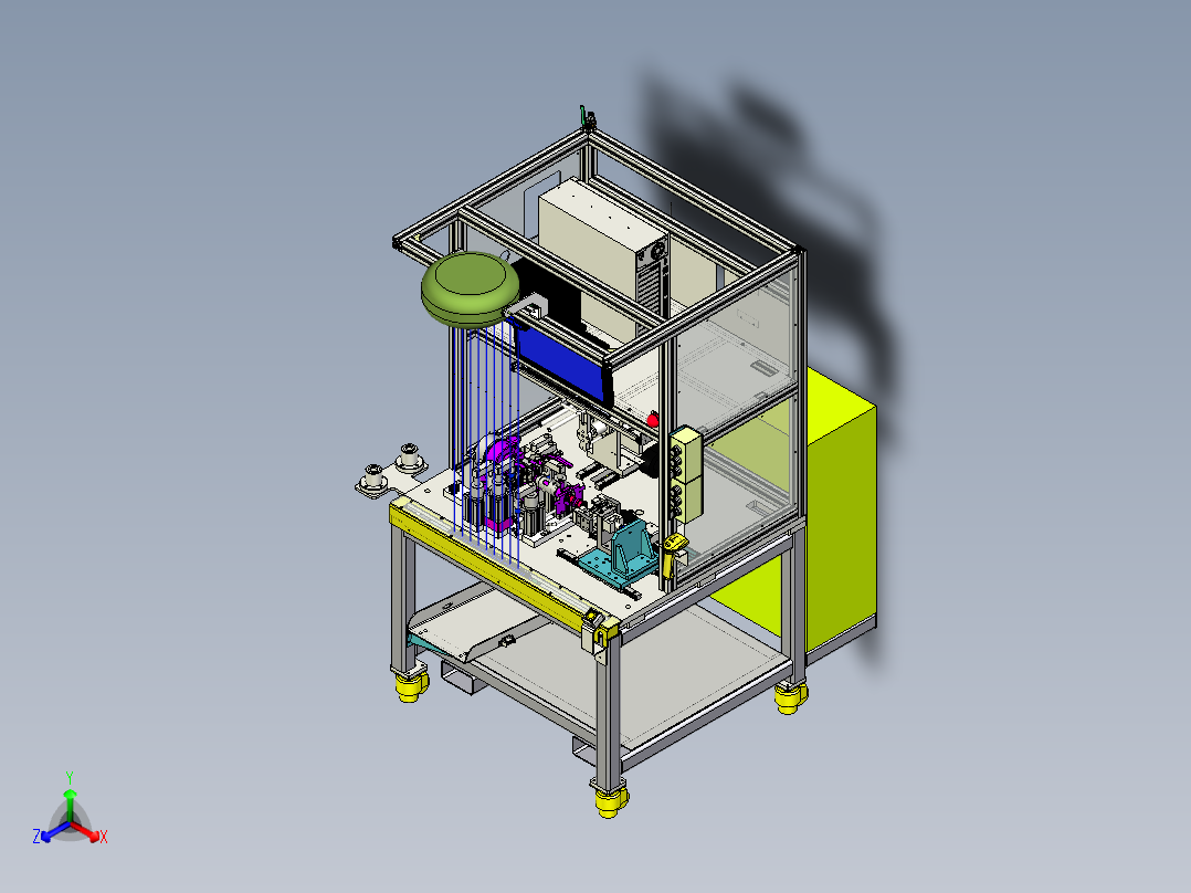 保持力、调节力-轴向