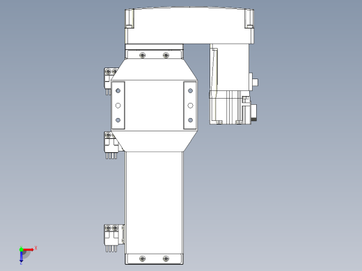 钢基模组-TPA-KCR-6005C-200A1-MR-H1S2俯视缩略图