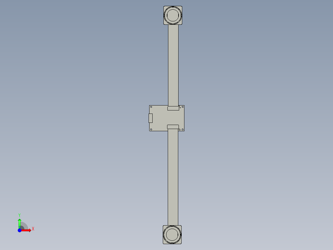大恒相机镜头Daheng_VEN-302-56U3M_C_3D_Drawing多系列图纸前视图