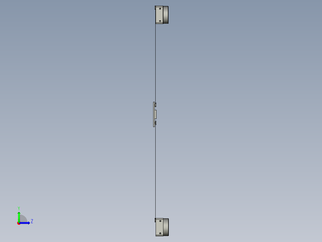 大恒相机镜头Daheng_VEN-302-56U3M_C_3D_Drawing多系列图纸左视图