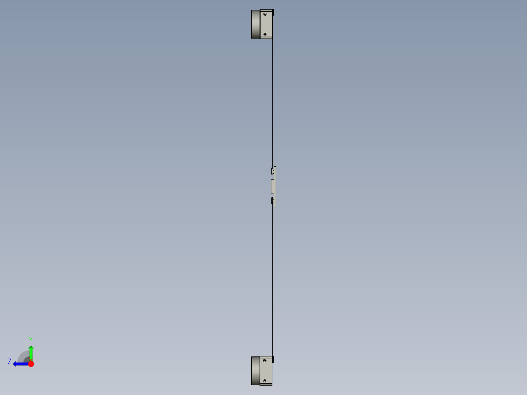 大恒相机镜头Daheng_VEN-302-56U3M_C_3D_Drawing多系列图纸右视图