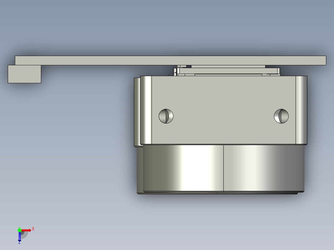 大恒相机镜头Daheng_VEN-302-56U3M_C_3D_Drawing多系列图纸俯视图