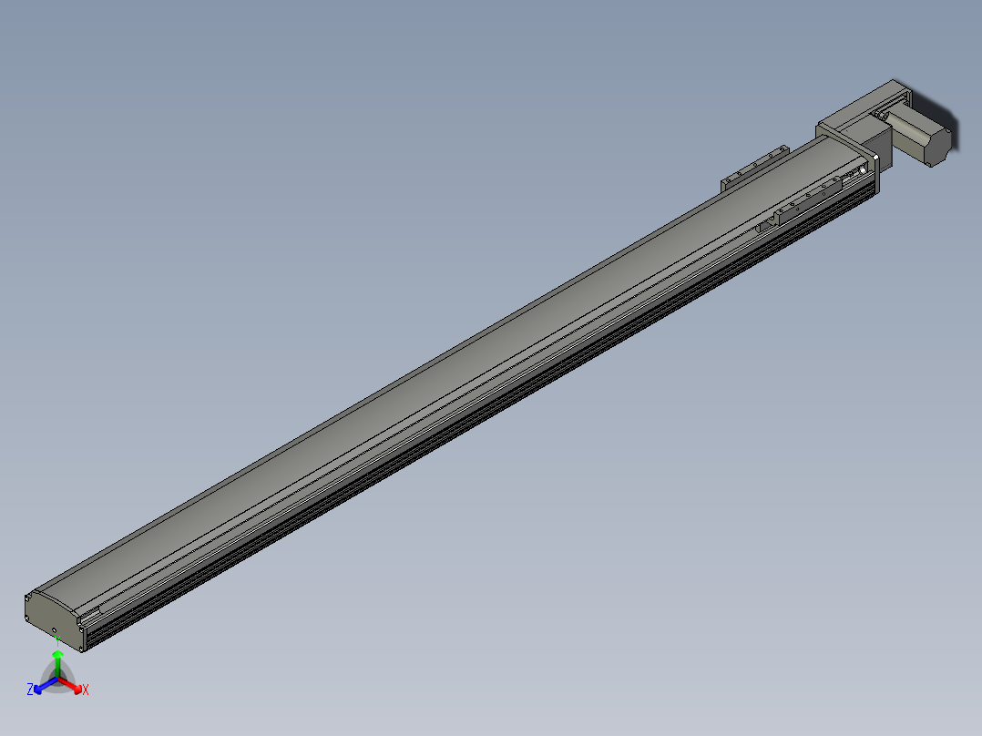 CCTL模组同步带-TL135B-BR-1500正等轴测图