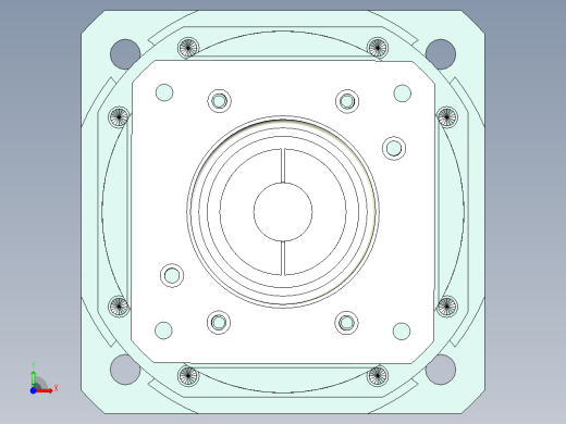 直齿PLX240-L3 35-114.3-200-M12.stp前视缩略图