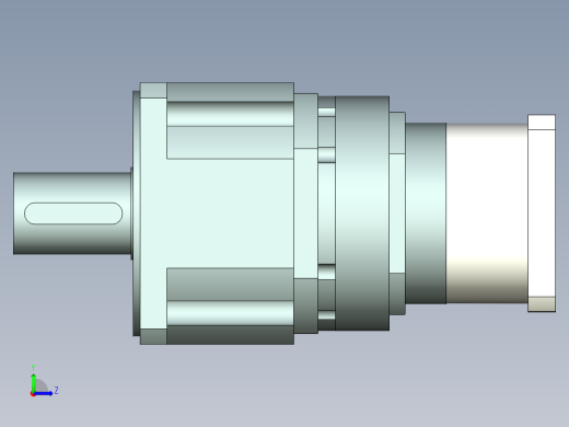 直齿PLX240-L3 35-114.3-200-M12.stp左视缩略图