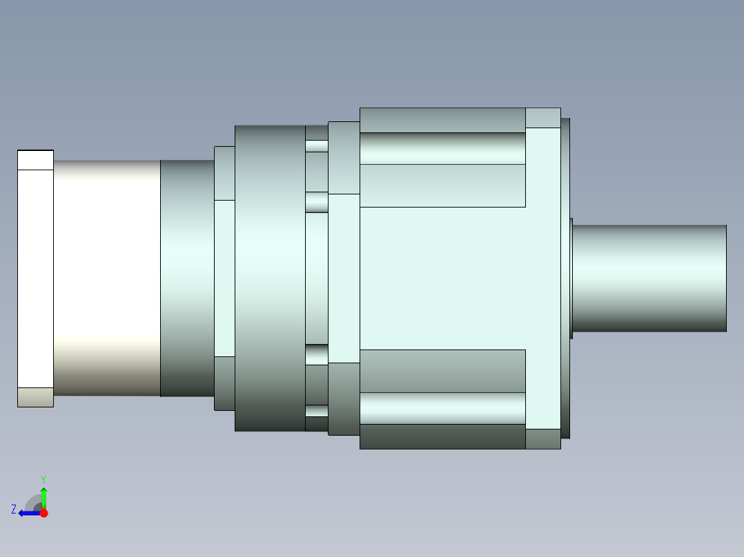 直齿PLX240-L3 35-114.3-200-M12.stp右视图