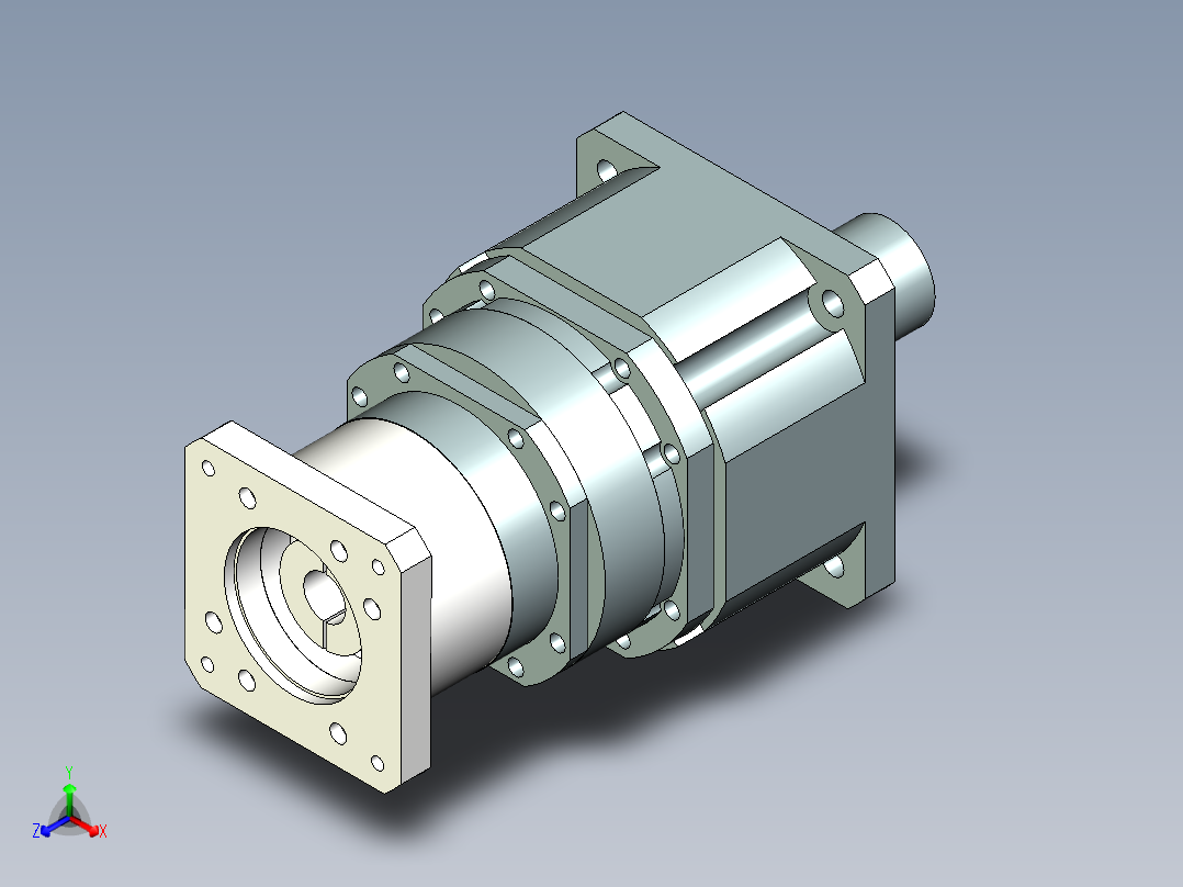 直齿PLX240-L3 35-114.3-200-M12.stp正等轴测图