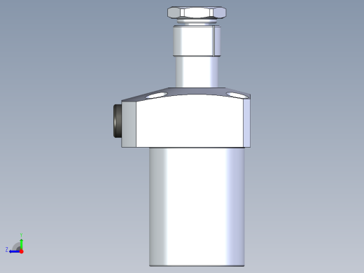 KOSMEKLT0400-CL-Y45多系列多零件图纸模型多系列多零件图纸模型右视缩略图