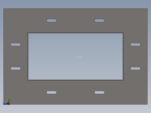 cable duct starting flange右视缩略图